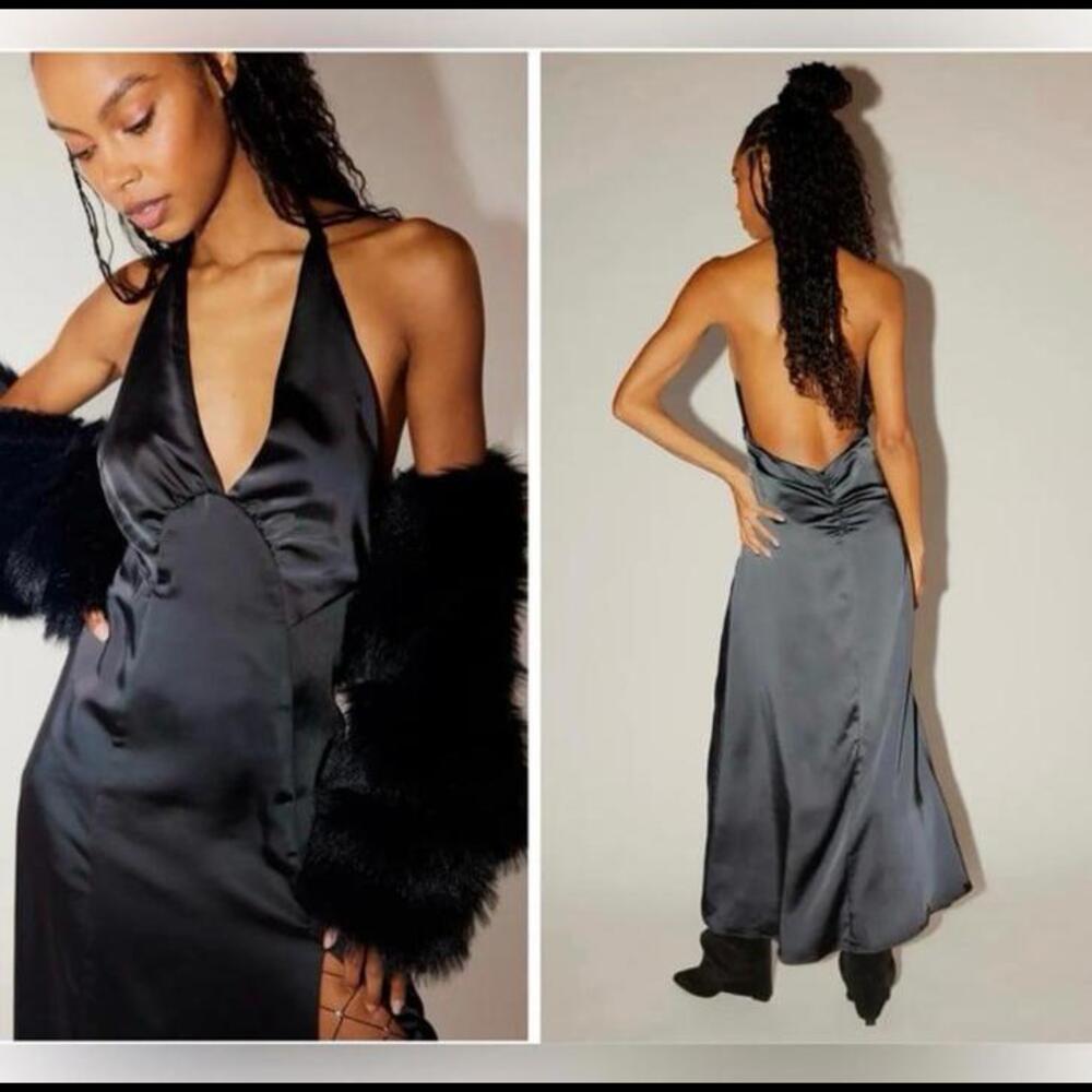 Free People Dance ‘Til Dawn black dress size xs